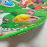 Double-Sided Baby Play Mat for 0-3 Years – Non-Toxic, Waterproof, and Reversible Educational Crawling Mat